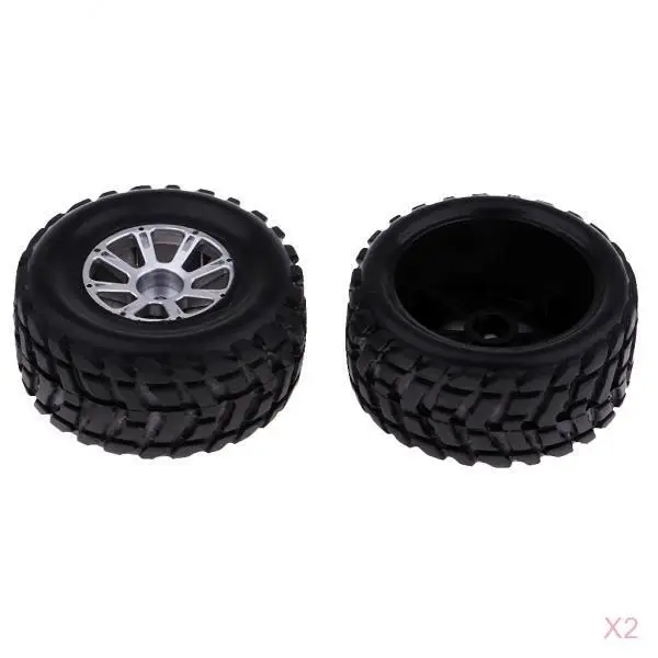 4Pcs 1/18 Scale RC Buggy Accessory Tire Tyre Wheel Rim 4Pcs for WLtoys A949 A959 A969 A979 K929 Replacement Parts  