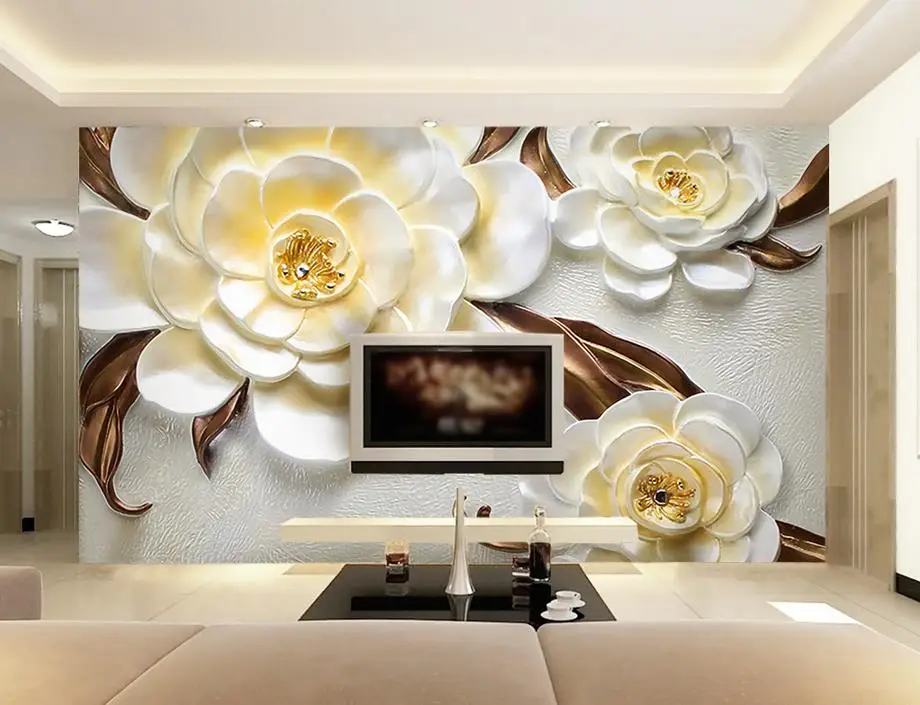 customize-wallpaper-for-walls-3-d-oil-painting-3d-carved-camellia-relief-tv-background-wall-papers-home-decor-3d-photo-wallpaper