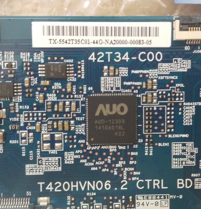 Оригинальный T con 42T34 C00 T420HVN06.2 CTRL BD COO для экрана T420HVF06.0| |