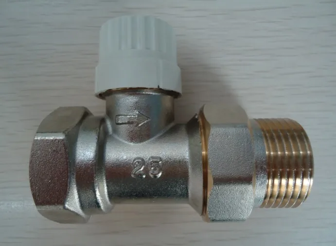 EN215 Standard DN25 Brass Automatic thermostatic radiator valve, 25 MM