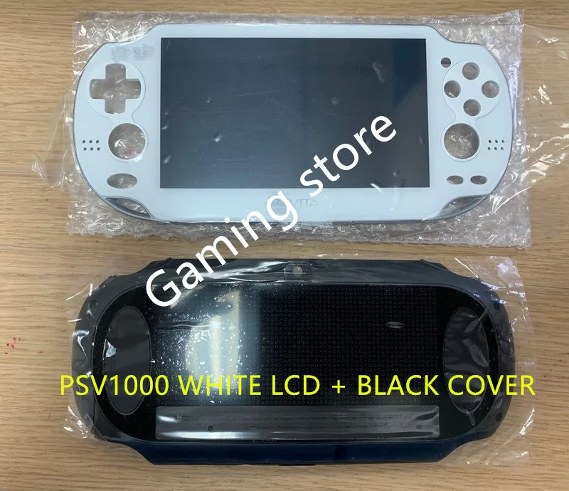 free shipping original new for psvita ps vita psv 1000 lcd screen white + black back cover 3G or WIFI | Электроника
