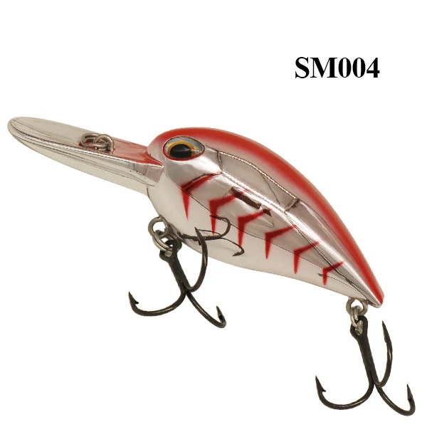 TAF Crank Bait 6,5 см 20 г рыболовные приманки плавающие 3-5 м Crankbait VMC крюк Isca искусственные ABS приманки из твердого пластика для ловли карпа - Цвет: SM004