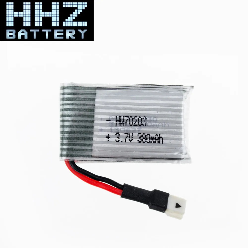 3.7v lipo battery 380mah for walkera hubsan syma x11 (2)
