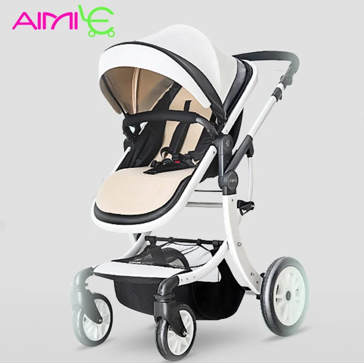 

Aimile pram can sit adjacent high landscape folding children's four seasons universal newborn basket Free shipping