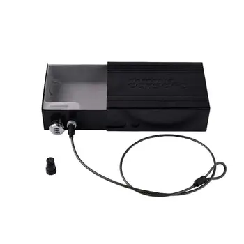 

In Car Car Safe Lock Box With Key Lock For Storaging MP3 Players Keys Wallets Money Car Security Case Box