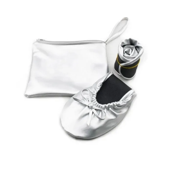 silver shoes