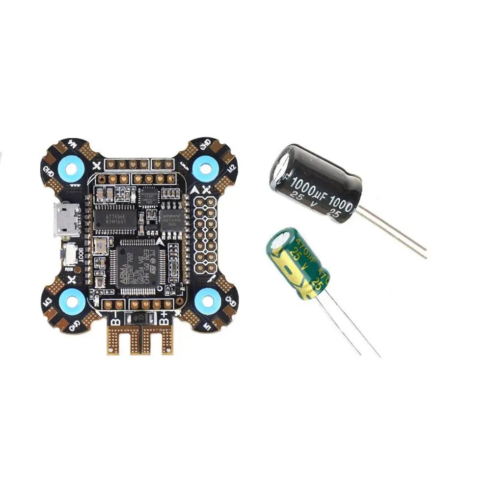 F722 Betaflight F7 игровые Джойстики для детей от 2 до 6 лет с OSD 5 V/2A BEC с, алюминиевая крышка, 25В/1000 мкФ конденсатор с алюминиевой крышкой, 30x30 мм 12,8g для дрона с дистанционным управлением с видом от первого лица