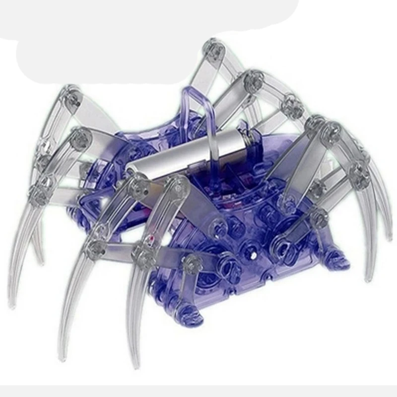 

1pc Hot Sale Vreative Educational Creative High-tech Small Experiment Set Electric Solar DIY Puzzle Spider Robot Kids Toys