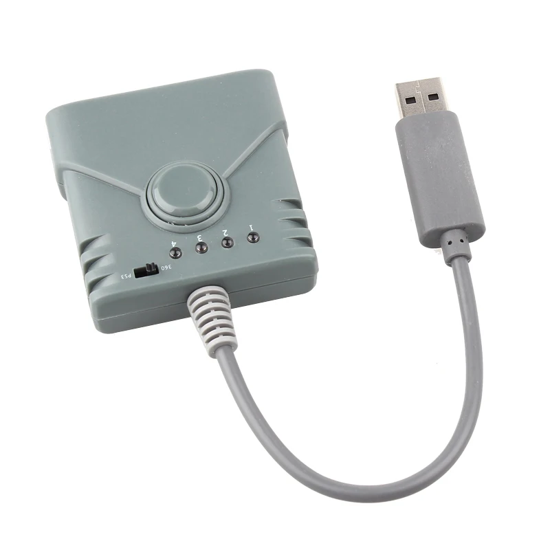 Для PS2 для PS3/Xbox 360/PC 3 в 1 взаимный обмен данными между компьютером и периферийными устройствами Контроллер конвертер адаптер использовать ваш PS2 проводной джойстик/геймпад на PS3/Xbox360 - Цвет: PS2 to PS3 Xbox 360