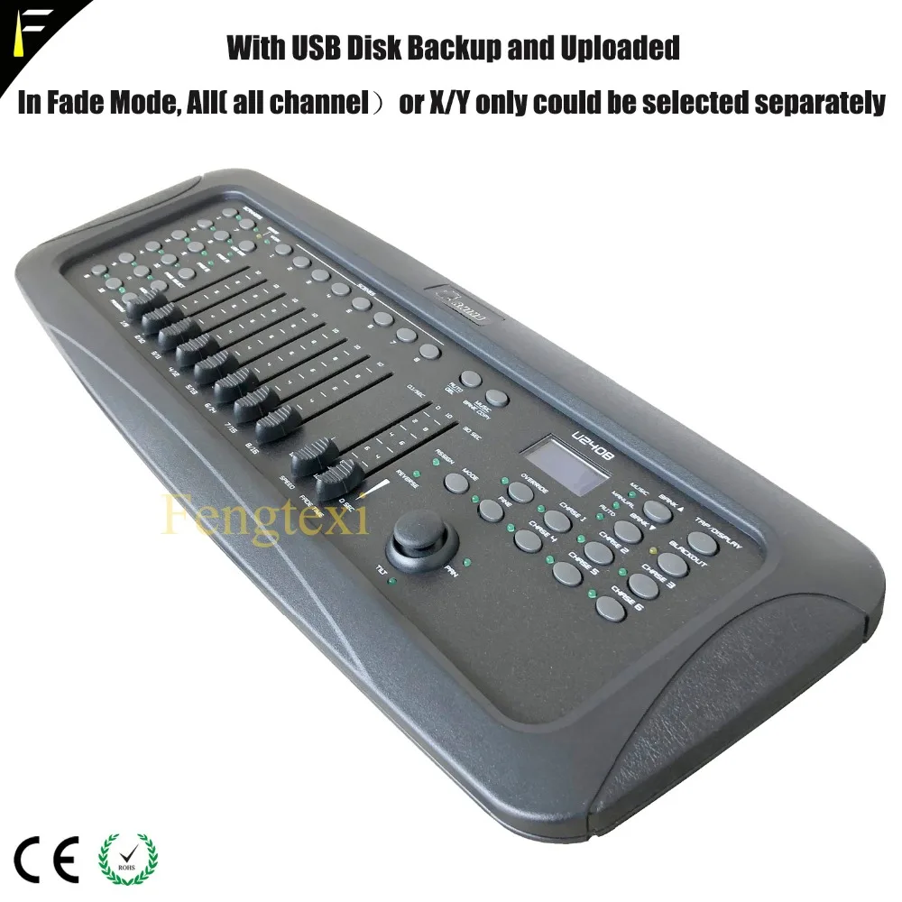 Midi DMX Mixer 192 CHS контроллер DJ светильник ing Консоль оператора с 240 каналов для ночного клуба школы шоу сценический светильник