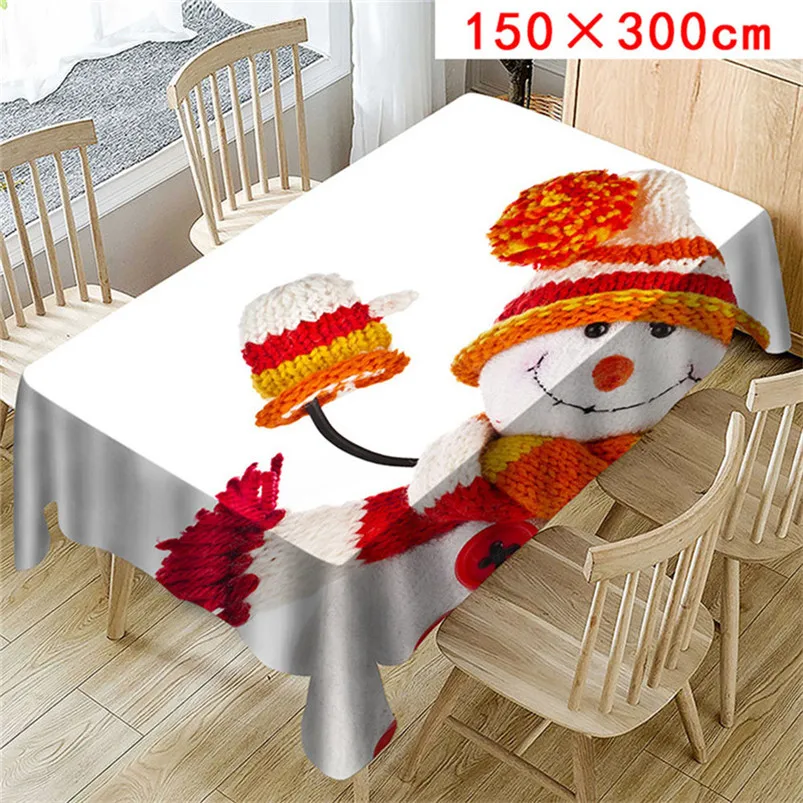 New Year Tablecloth Christmas Kitchen Dining Table Decorations Rectangular Party Table Covers New 2019 home decor #3n13 New Year Tablecloth Christmas Kitchen Dining Table Decorations Rectangular Party Table Covers New 2019 home decor #3n13