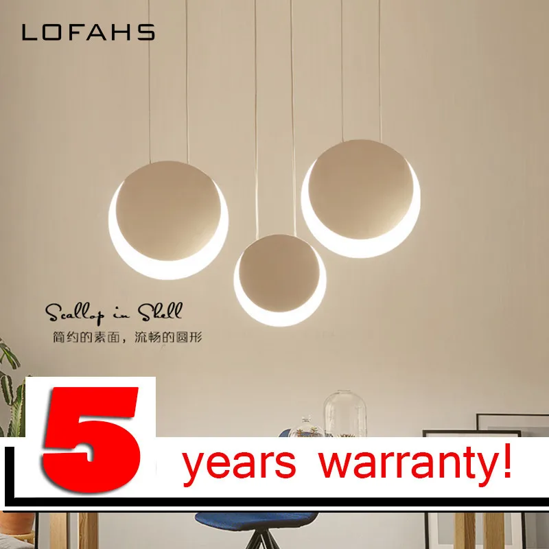 

LOFAHS Modern Led Chandelier For Dining Kitchen Bar AC85-265V Indoor Decorative Lighting Suspension Chandelier Fixtures