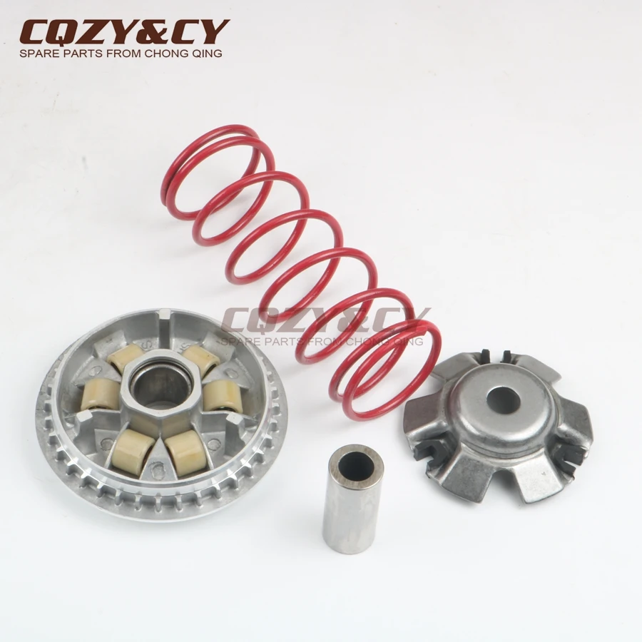 Scooter Variator Set w / 13g 18x14mm rollers & 1000RPM 1500RPM 2000RPM