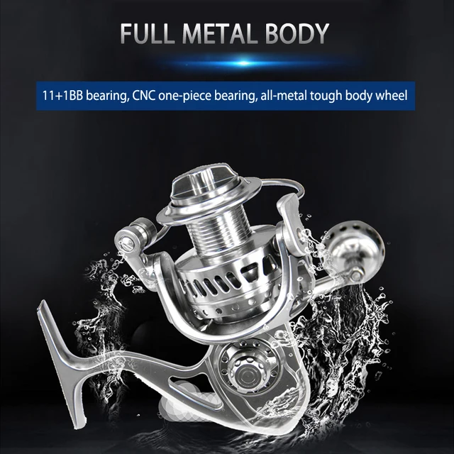Cheap Fishing Reel Spinning Saltwater Metal iron plate stainless steel toothed reel CNC carbon brake anti-sea water Cheap Fishing Reel Spinning Saltwater Metal iron plate stainless steel toothed reel CNC carbon brake anti-sea water