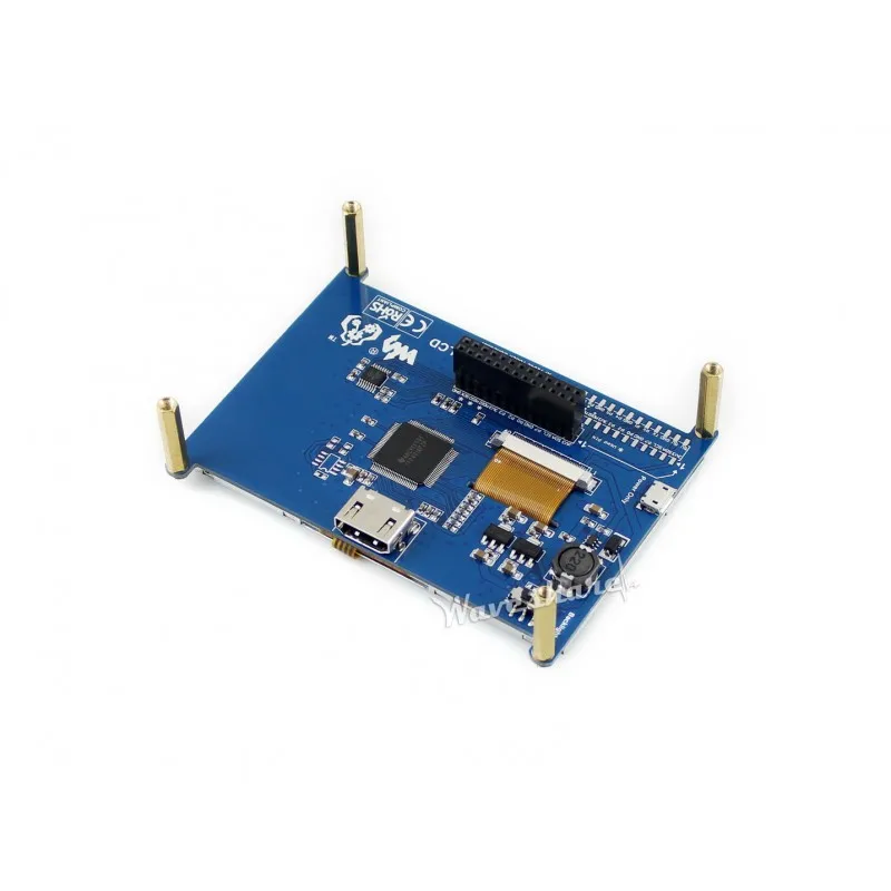 Waveshare 4 3 дюймов HDMI lcd резистивный сенсорный экран планшет 480*272 предназначен для