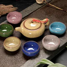 Китайский стиль кунг-фу чай керамический чайный набор чайника Набор чашек фарфоровая чашка 023