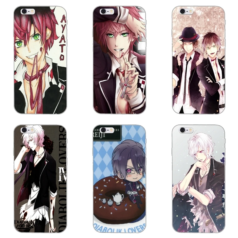

For Huawei P smart P20 pro P10 Plus Honor 8 9 lite 6A 6 play 6C GR5 V8 japan anime Diabolik Lovers Slim silicone Soft phone case