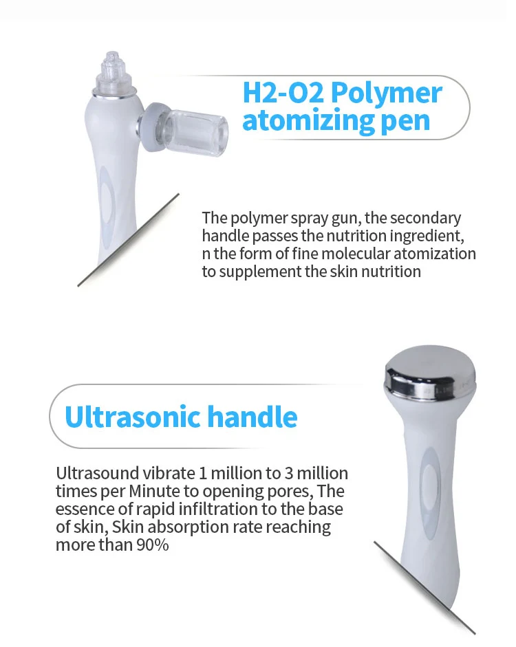 Водородный кислород маленький пузырьковый Очищающий Инструмент для красоты салон красоты специальный комплексный инструмент вода кислород для кожи