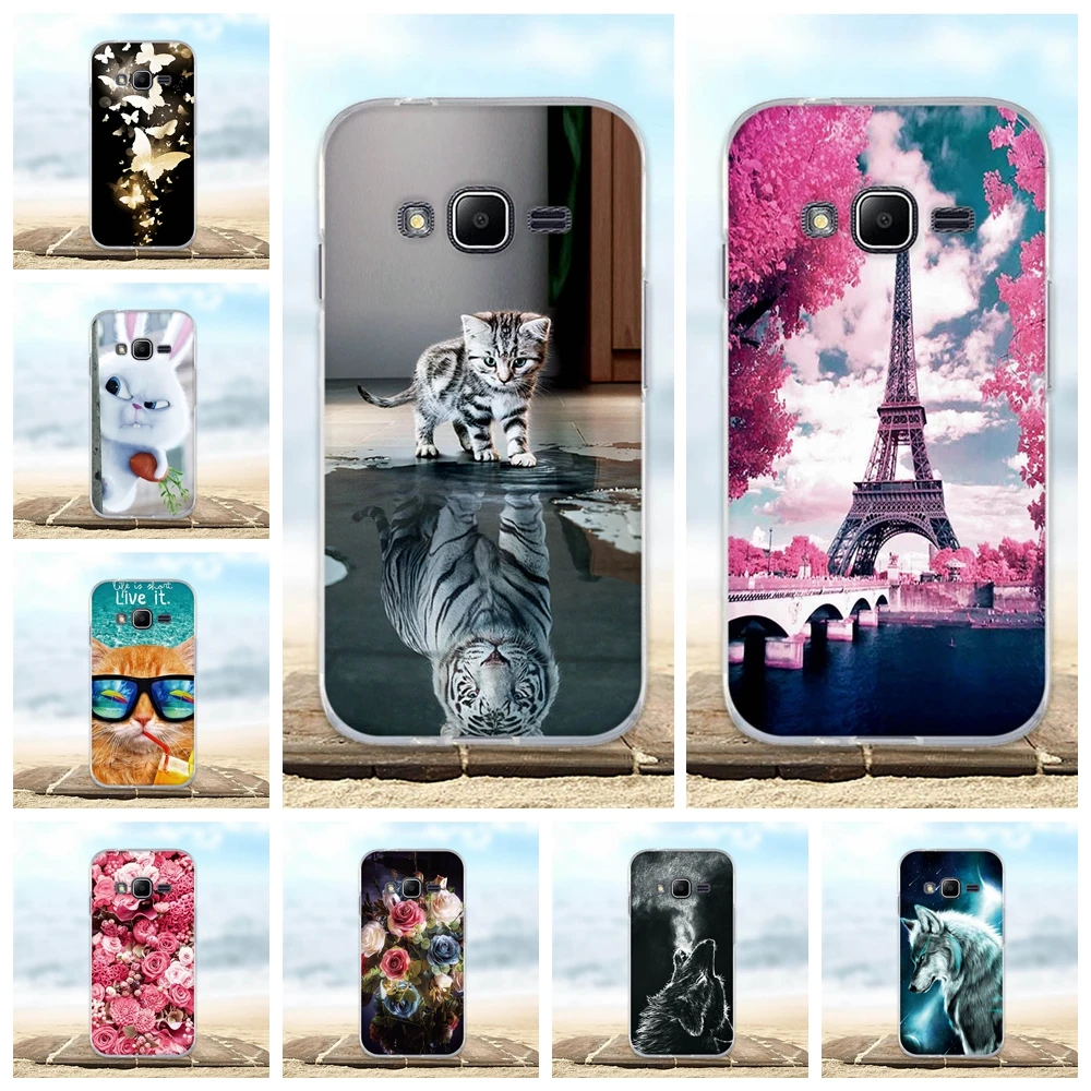 

For Samsung Galaxy J1 Mini Prime Case 3D Soft Silicon TPU Cover For Samsung J1 Mini Prime (2016) J106F Case For Samsung V2 Bags