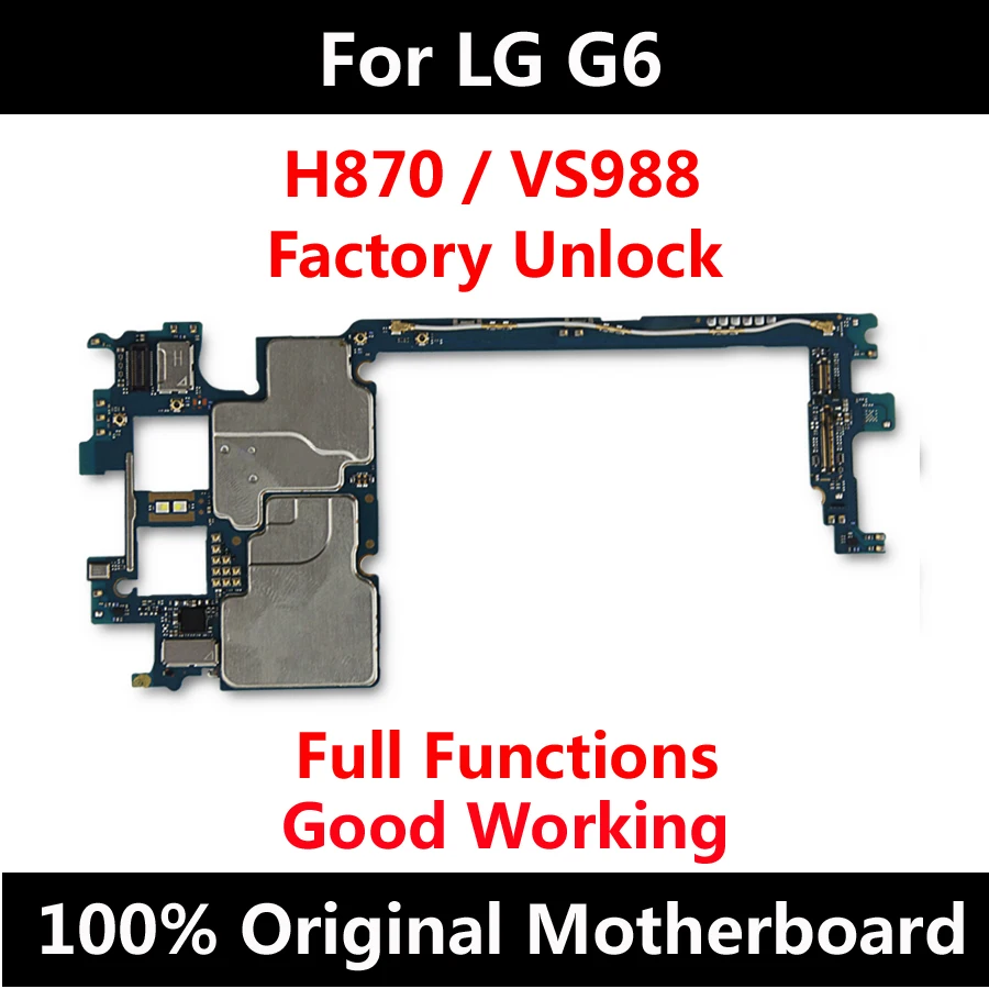 New Arrival For LG G6 H870 VS988 Original Motherboard