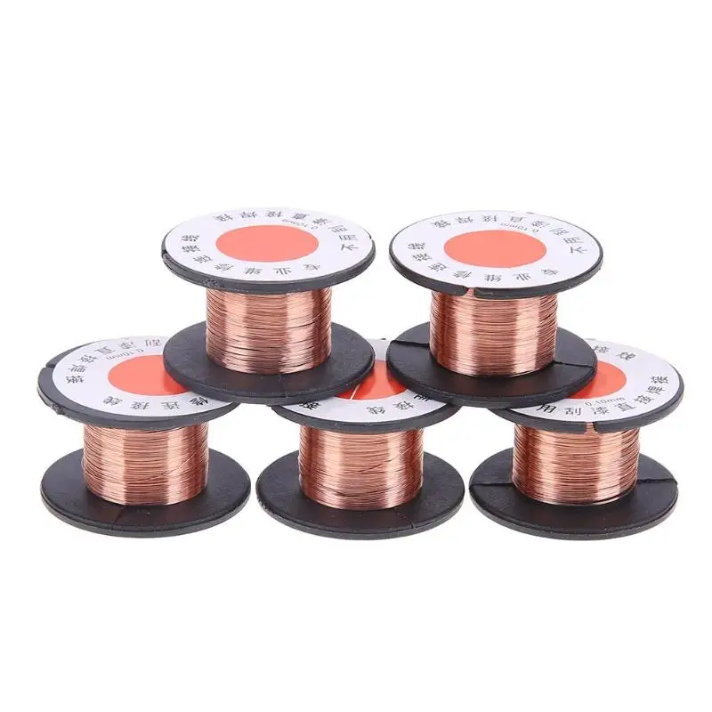 

20Pcs/set 10m 0.1mm Thin Enameled Copper Wire Welding Maintenance Soldering Kit Magnet Copper Wire Accessories