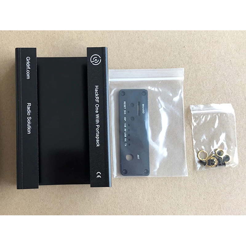 

PortaPack Aluminum shell For HackRF One 1MHz-6GHz SDR receiver and transfer AM FM SSB Ham radio