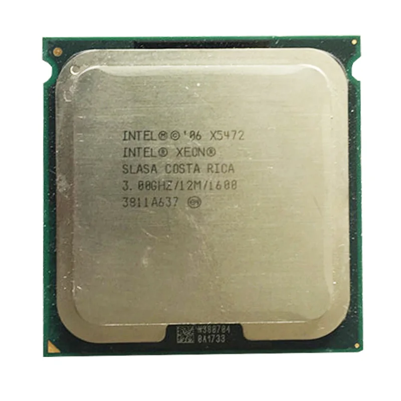 INTEL X5472 procesor CPU/3.0GHz /LGA771/12MB L2 pamięci podręcznej/Quad- Core/działa na LGA775 płyta główna INTEL X5472 procesor CPU/3.0GHz /LGA771/12MB L2 pamięci podręcznej/Quad- Core/działa na LGA775 płyta główna