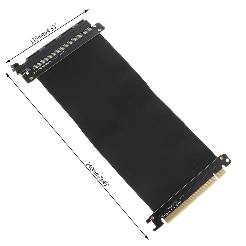 Pcie 16X TO 16X PCI Express 16x гибкий кабель для адаптера с удлинителем высокоскоростная переходная карта