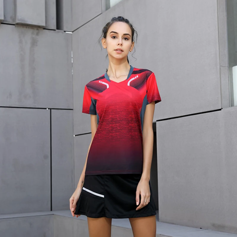 Camisetas de Golf deportes serie Wicking transpirable ropa Polo camiseta hombres/mujeres Jerseys bádminton ropa deportiva camiseta de tenis Camisetas de Golf deportes serie Wicking transpirable ropa Polo camiseta hombres/mujeres Jerseys bádminton ropa deportiva camiseta de tenis