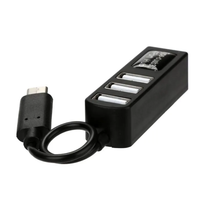 Type C к 4 портовому USB 3 0 концентратор 1 адаптер для ПК Apple Macbook 12 11|Кабели USB| |