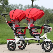 Free shipping to Russia upgrade luxury models 2017 twins baby font b stroller b font summer
