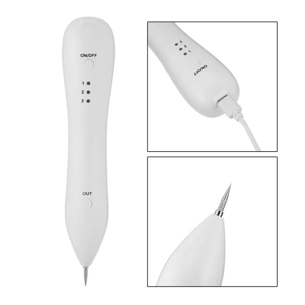 

Portable Instrument Laser Freckle Removal Machine Skin Mole Removal Dark Spot Remover for Face Wart Tag Tattoo Remaval Pen Salon