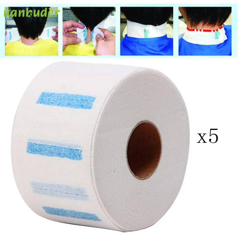 2017 New 500pcs Disposable Neck Paper Strips Barber Salon