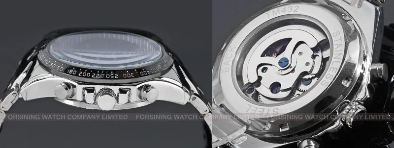 automatic movement stainless steel watches for men wholesale alibaba