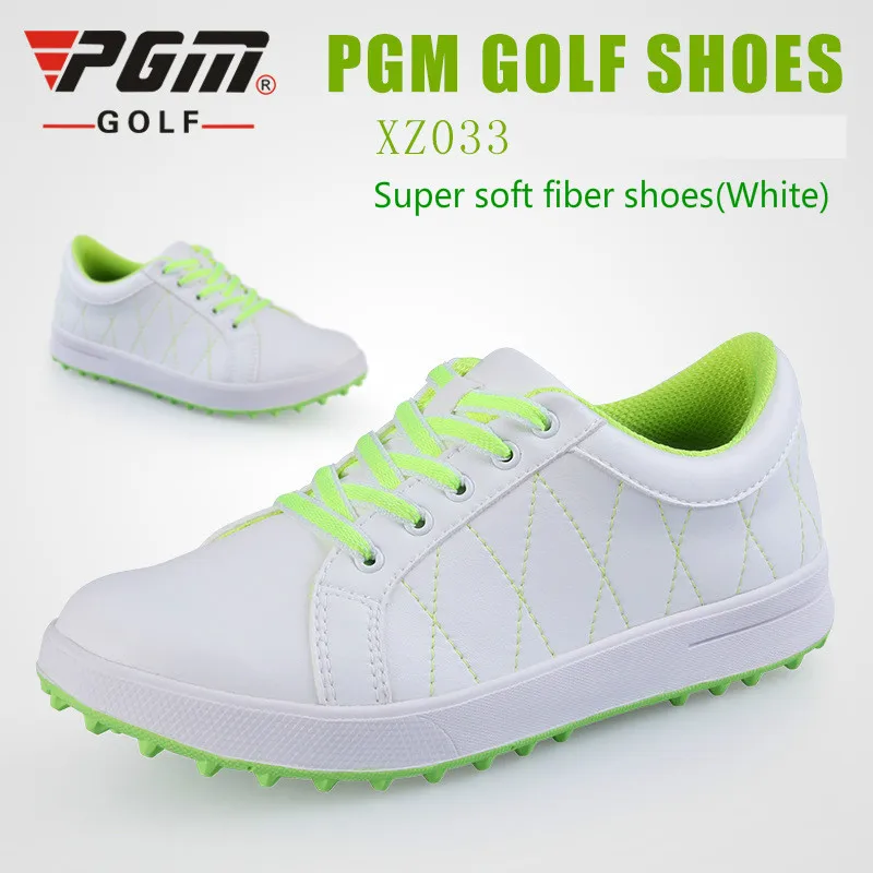 Натуральная PGM женская обувь для гольфа спортивная женская обувь без шипов дышащие непромокаемые женские ботинки
