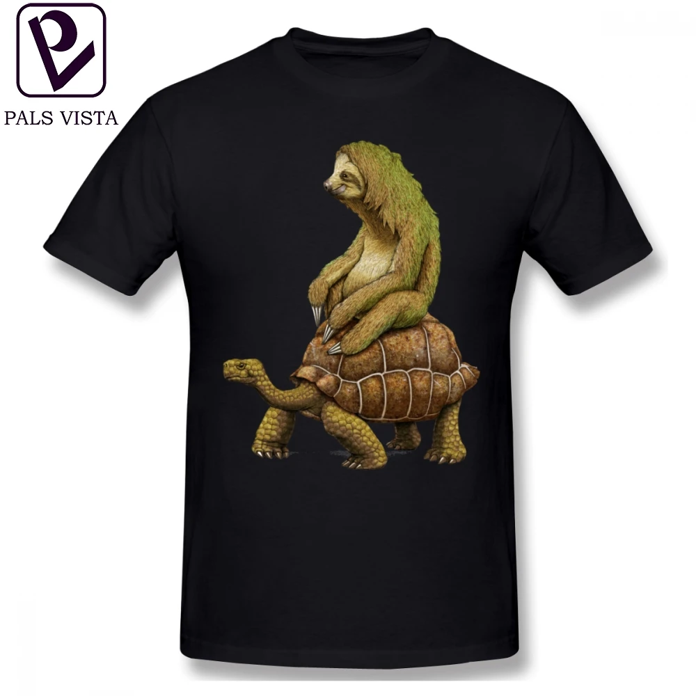 

Sloth T Shirt Speed Is Relative T-Shirt Cotton Fun Tee Shirt Graphic Male Short Sleeves Plus size Casual Tshirt