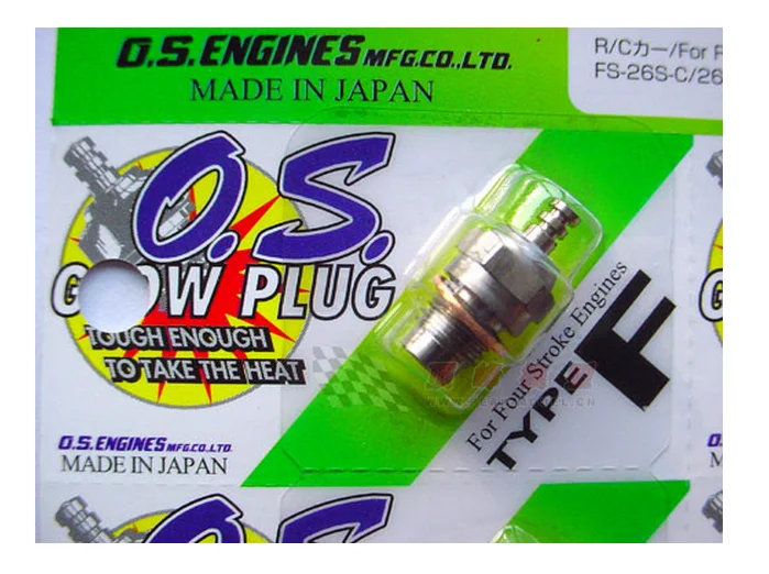 OS O.S Engines Medium Glow Plug Type-F FOR Four Stroke 1PC