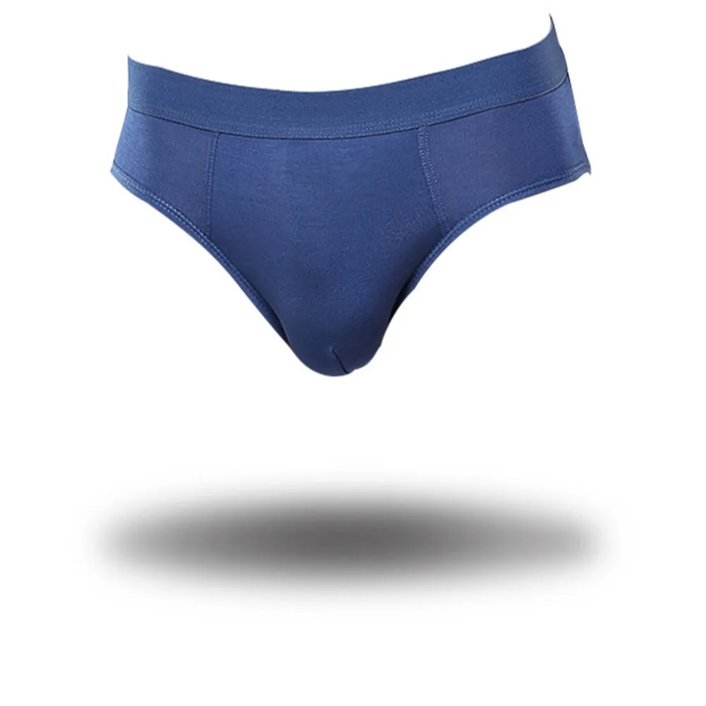 

Men's ice silk modal underwear behind the hollow super breathable men's underwear 1pcs/lot