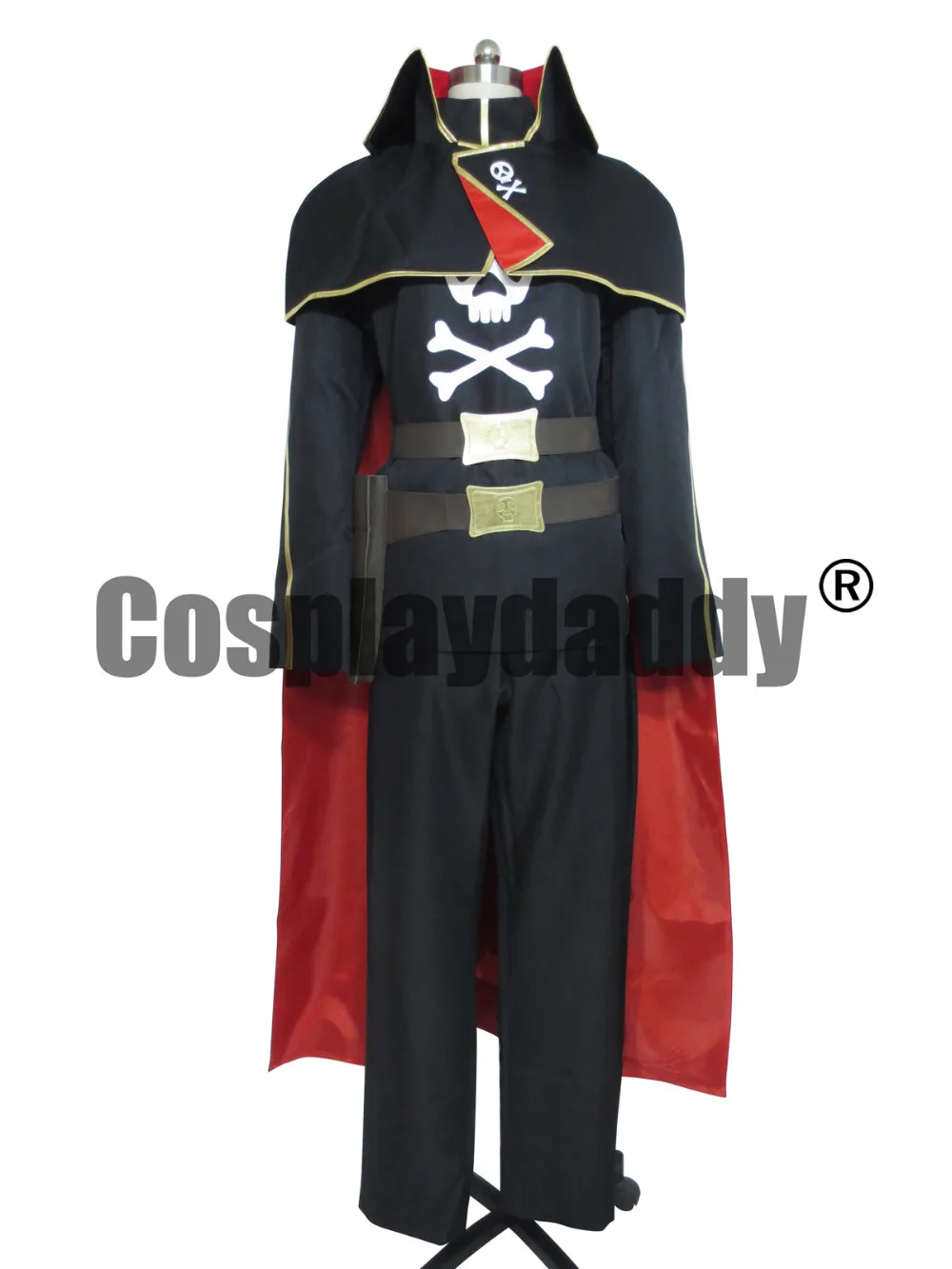 

Captain Harlock Albator Version 3 Space Pirate Cosplay Costume
