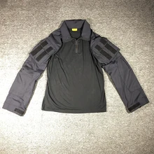 G3 боевая рубашка Военная армейская страйкбольная тактическая Пейнтбольная охотничья Униформа рубашка мультикам MCBK синий камуфляж Ghillie костюм Топ