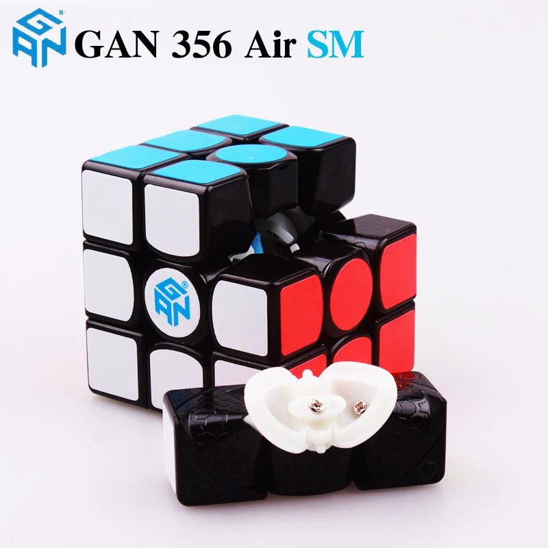 GAN356 воздушный SM 3x3x3 Магнитный куб Profissional 2x2 GAN249 V2M магниты быстрые магические кубики Cubo Magico, головоломка, куб, игрушки для детей