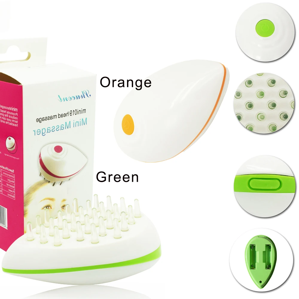 SPEQUIX New 1PC Electric Scalp Head Massager Comb Adult Vibrator Hair