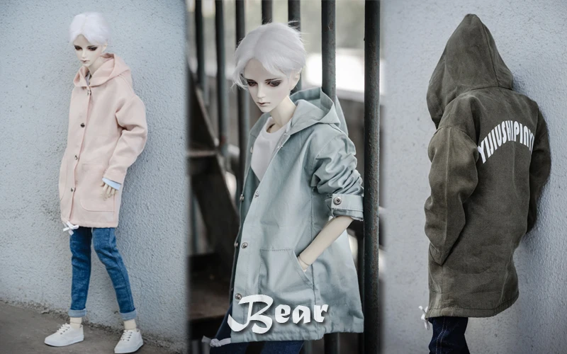 Шарнирные аксессуары для одежды куртка с капюшоном шарнирных кукол BJD/SD SD17 SSDF
