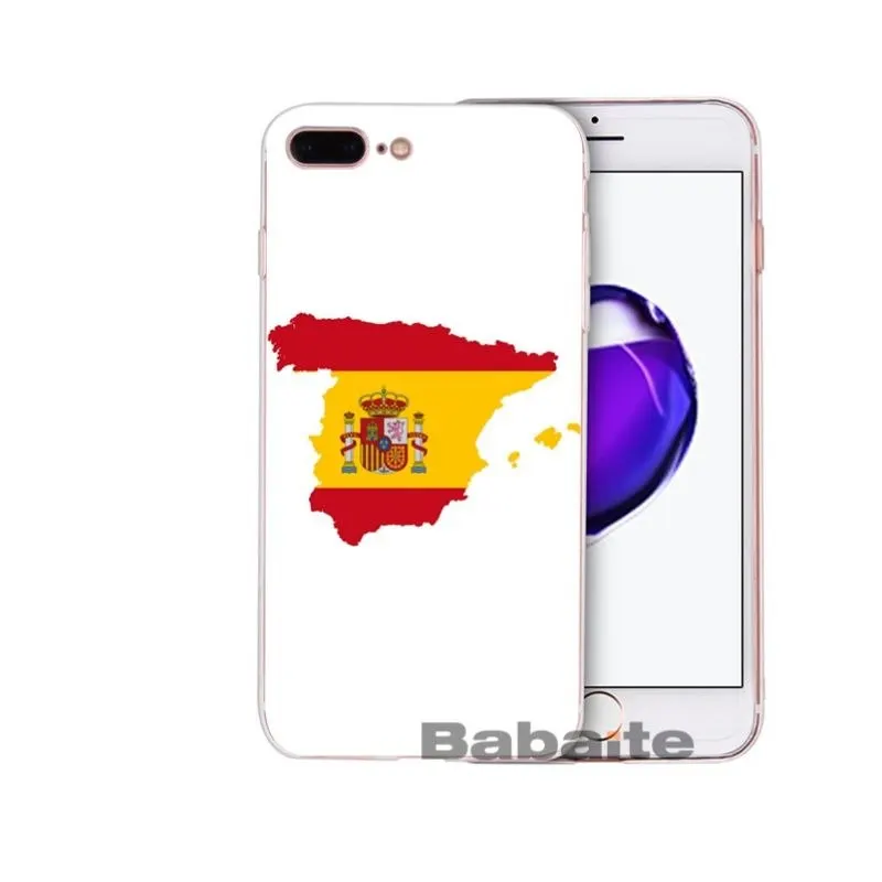 Babaite Мадрид ТПУ мягкий силиконовый прозрачный чехол для iPhone 6S 6plus 7 7plus 8 8Plus X Xs MAX 5 5S
