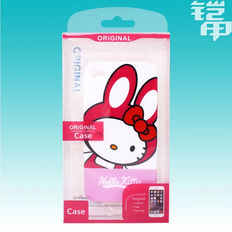 

Wholesale Mobile phone Case Package Cellphone Shell Retail Clear Transparent PVC Plastic Packaging Box for iPhone4S/5S/6S 150pcs