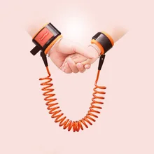 Самая популярная детская безопасная прогулочная упряжь для малышей, не теряющийся ремень на запястье, детский ремень на руку, длина веревки 1,5 м/2 м