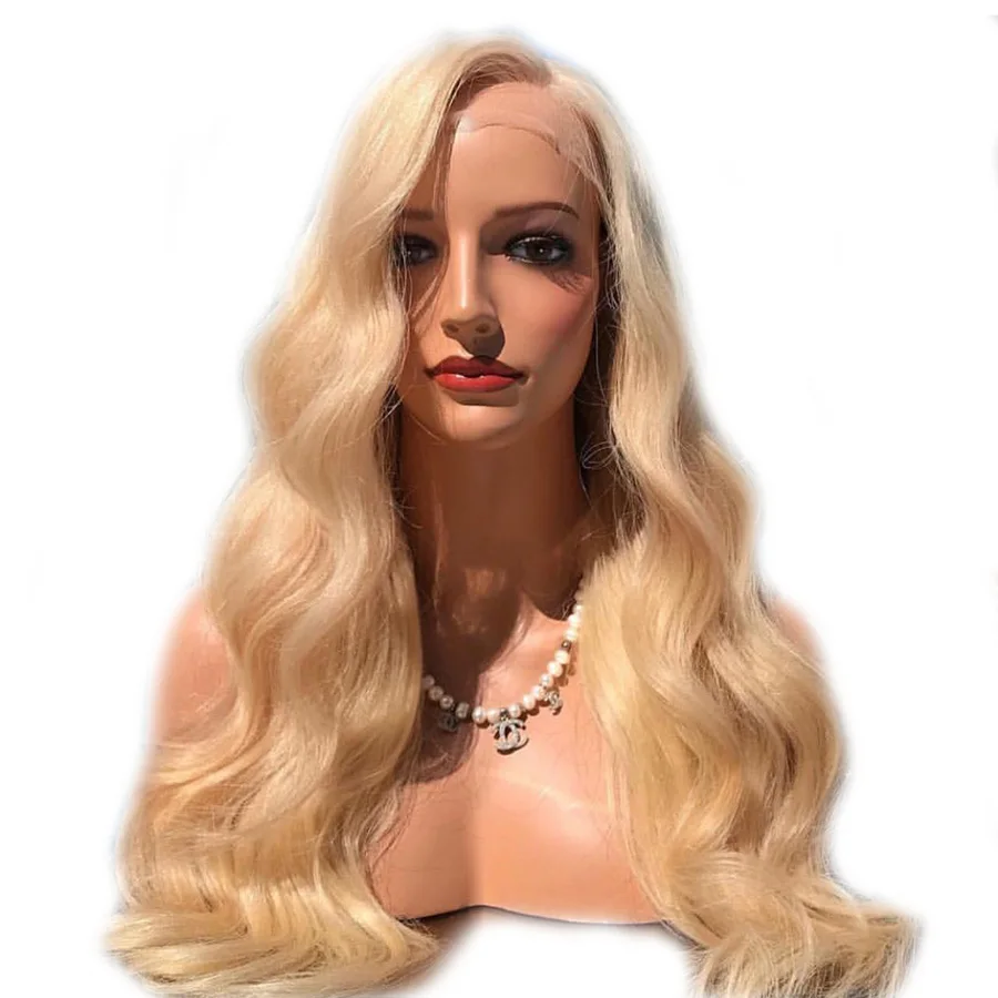 

#613 Remy Brazilian Loose Wave Human Hair Pre-Plucked Lace Front Wig With Baby Hair Around 130%/150%/180% Density 13*4in