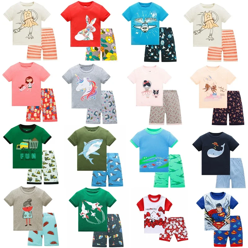 Buy Fashion Boys Clothes Kids Pajamas Sets Racing