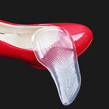 

4pcs Silicone Gel Orthotic Arch Pad Arch Support Insole Flat Foot Relieve Pain Orthopedics Insert New
