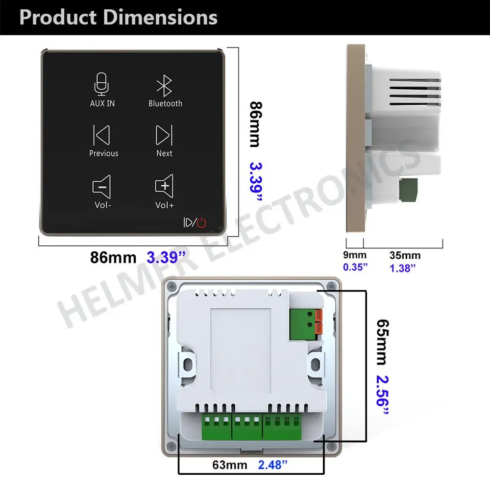 home theater amplifier,bluetooth amplifier,Bluetooth digital stereo audio amplifier,USB/TF Music Player, mini in wall amplifier
